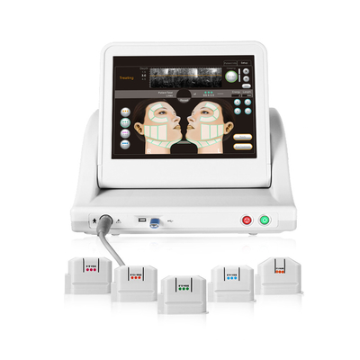 1mm HIFU Slimming Machine 10000 Shots 2d Ultrasound Face Lift Machine สำหรับใบหน้าและร่างกาย