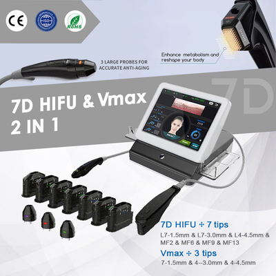 25mm HIFU Slimming Machine 3d แบบพกพา Hifu Ultrasound Facelift