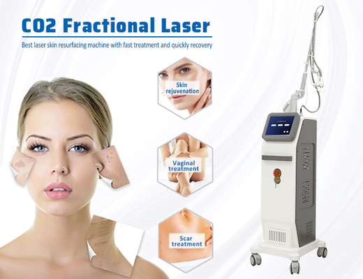 เครื่องซ่อมแซมรอยแตกลาย Co2 Laser Fractional Resurfacing Skin Rejuvenation Machine
