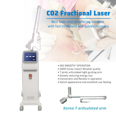 10600nm Medical CE  Co2 Fractional Laser Machine สำหรับคลินิกซาลอน